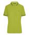 Dames Ladies' Polo Chemisch geel/carbon 8338