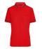 Dames Ladies' Polo Rood/zwart 8338