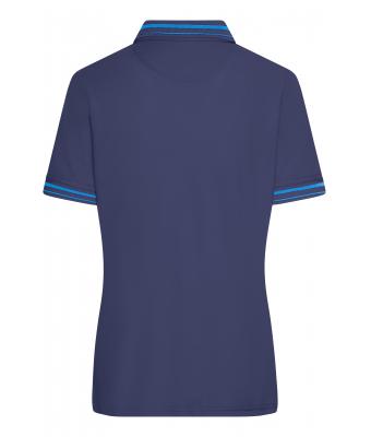 Femme Polo femme Marine/aqua 8338