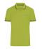 Heren Men's Polo Chemisch geel/carbon 8339