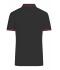 Homme Polo homme Noir/rouge 8339