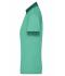 Ladies Ladies' Heather Polo Green-melange/dark-green 8340