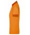 Femme Polo mélange femme Orange-mélange/orange foncé 8340