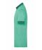 Heren Men's Heather Polo Groen-melange/donkergroen 8341