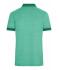 Heren Men's Heather Polo Groen-melange/donkergroen 8341