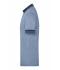 Homme Polo mélange homme Bleu-mélange/marine 8341