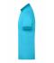 Homme Polo mélange homme Turquoise-mélange/turquoise 8341