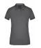 Damen Ladies' Pima Polo Carbon 8396