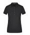 Dames Ladies' Pima Polo Zwart 8396