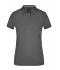 Dames Ladies' Pima Polo Carbon 8396