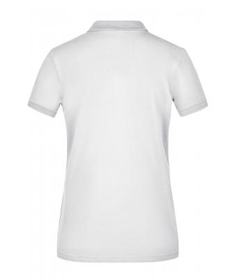 Ladies Ladies' Pima Polo White 8396
