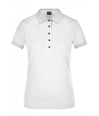 Dames Ladies' Pima Polo Wit 8396