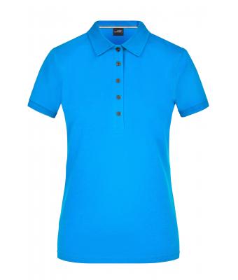 Femme Polo femme en coton Pima Bleu-régate 8396