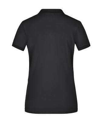 Femme Polo femme en coton Pima Noir 8396