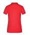Femme Polo femme en coton Pima Rouge-clair 8396