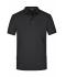 Herren Men's Pima Polo Black 8397