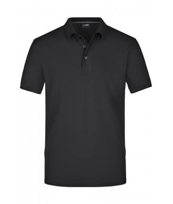 Herren Men's Pima Polo Black 8397