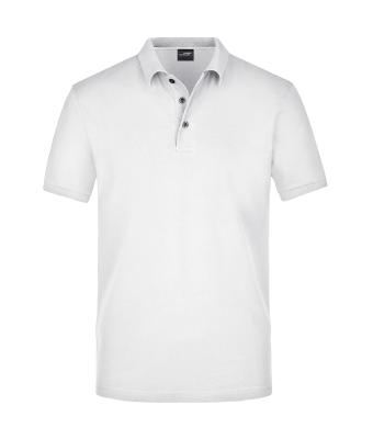Heren Men's Pima Polo Wit 8397