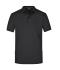 Heren Men's Pima Polo Zwart 8397