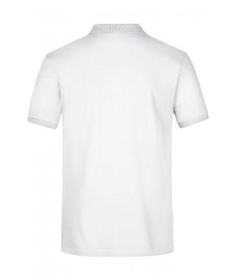 Homme Polo homme en coton Pima Blanc 8397