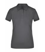 Damen Ladies' Elastic Polo Piqué Graphite 8385