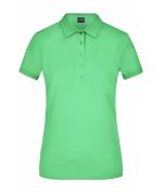Damen Ladies' Elastic Polo Piqué Lime-green 8385