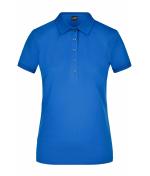 Damen Ladies' Elastic Polo Piqué Royal 8385