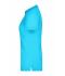 Damen Ladies' Elastic Polo Piqué Turquoise 8385