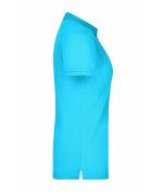 Damen Ladies' Elastic Polo Piqué Turquoise 8385