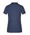 Dames Ladies' Elastic Polo Piqué Navy 8385