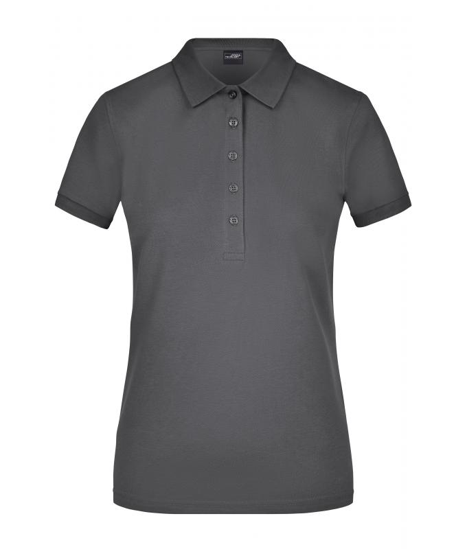 Damen Ladies' Elastic Polo Piqué Graphite 8385