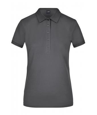 Dames Ladies' Elastic Polo Piqué Grafiet 8385