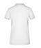 Dames Ladies' Elastic Polo Piqué Wit 8385