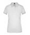 Femme Polo femme maille piquée élastique Gris-chiné 8385