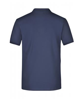 Heren Men's Elastic Polo Piqué Navy 8384