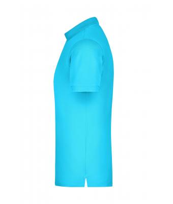 Heren Men's Elastic Polo Piqué Turquoise 8384
