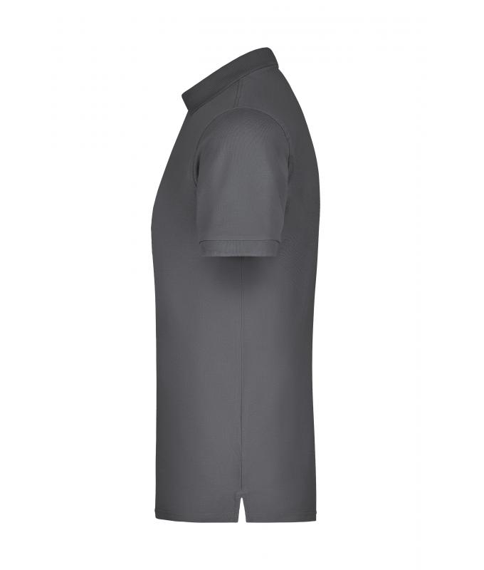Herren Men's Elastic Polo Piqué Graphite 8384