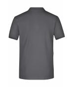 Herren Men's Elastic Polo Piqué Graphite 8384