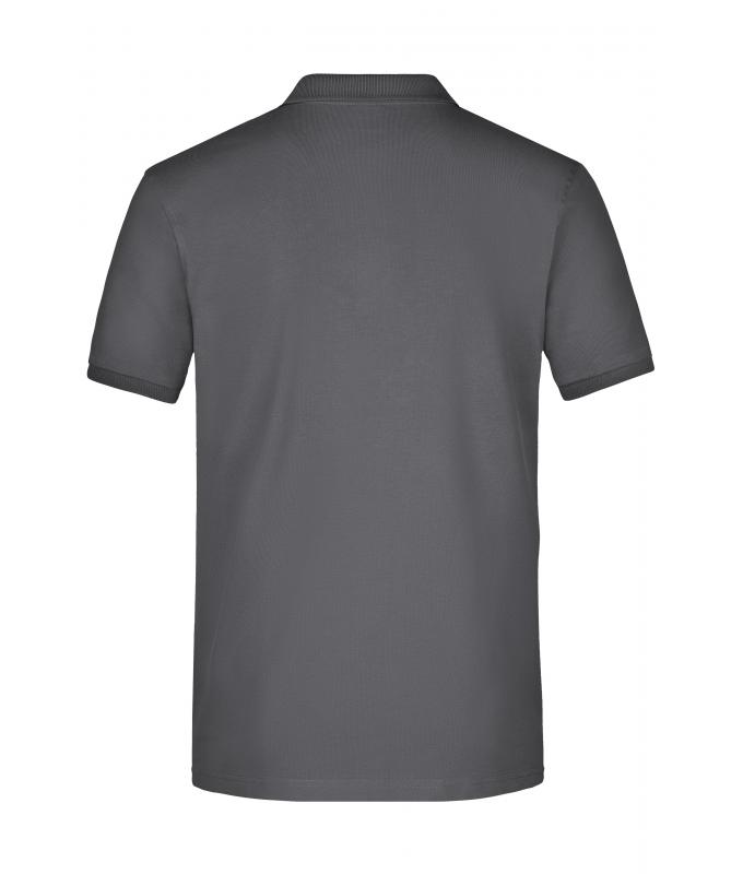 Herren Men's Elastic Polo Piqué Graphite 8384