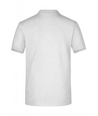 Heren Men's Elastic Polo Piqué Heather-grijs 8384