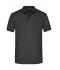 Heren Men's Elastic Polo Piqué Zwart 8384