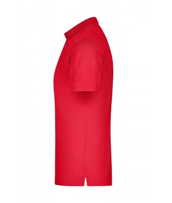 Herren Men's Elastic Polo Piqué Red 8384