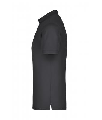Herren Men's Elastic Polo Piqué Black 8384