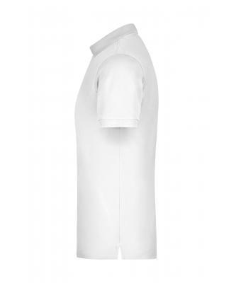 Heren Men's Elastic Polo Piqué Wit 8384
