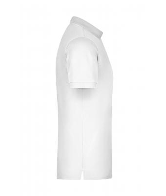 Heren Men's Elastic Polo Piqué Wit 8384