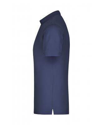 Homme Polo homme maille piquée élastique Marine 8384