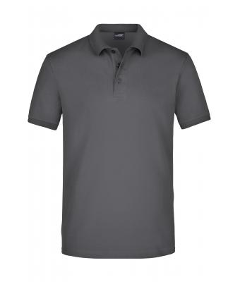 Homme Polo homme maille piquée élastique Graphite 8384