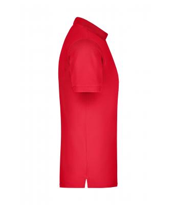 Homme Polo homme maille piquée élastique Rouge 8384