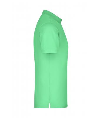 Homme Polo homme maille piquée élastique Vert-citron 8384
