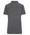 Dames Ladies' Polo Grafiet/wit-rood 8423